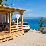 Cozy Stacaravan In Glavotok With Swimming Pool Brzac